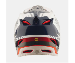 Вело шлем TLD D4 POLYACRYLITE HELMET QUALIFER [BLUE/WHITE]